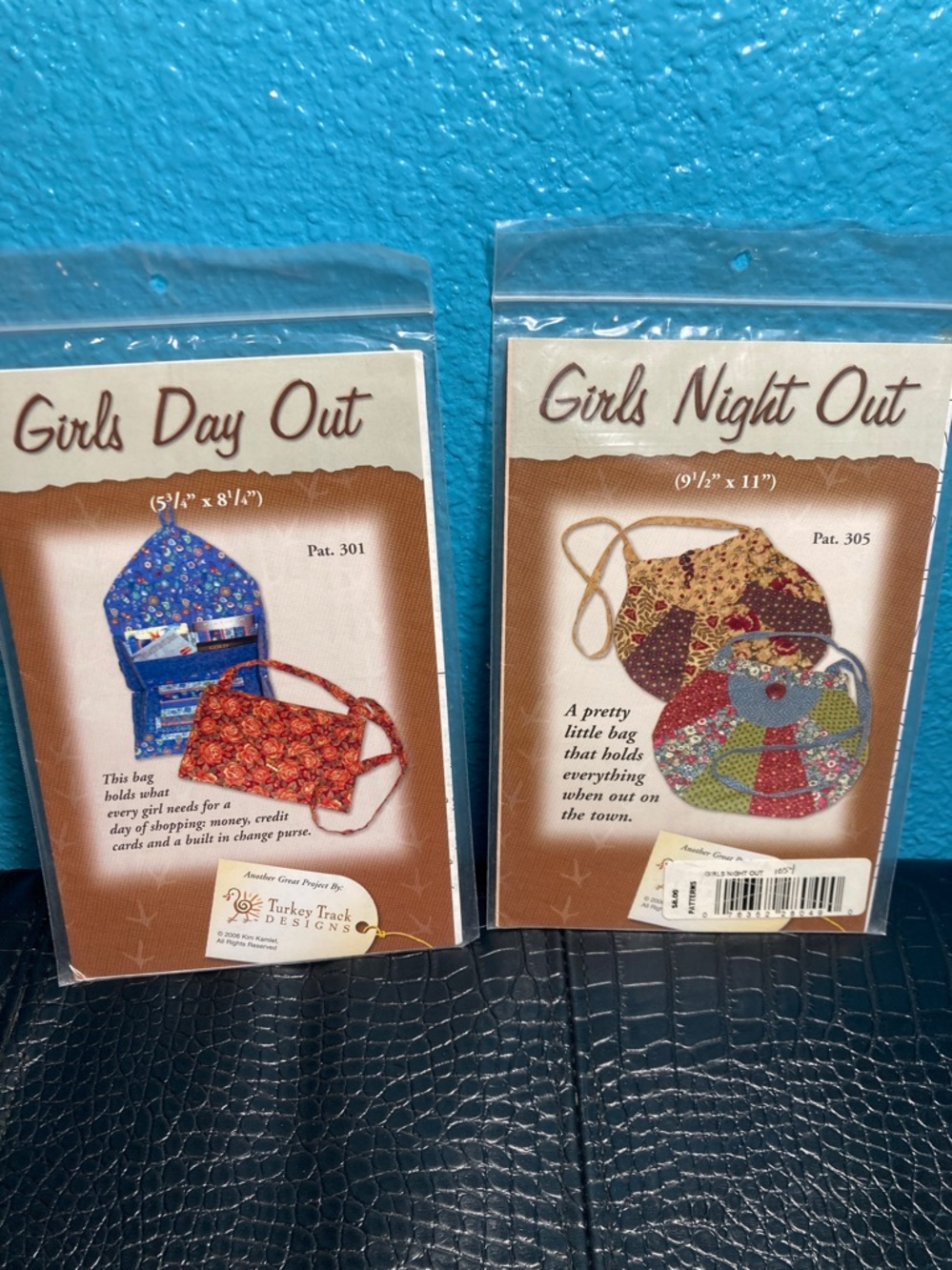 2 Girls Day Out Quilt Patterns:  Patterns #301 and #305
